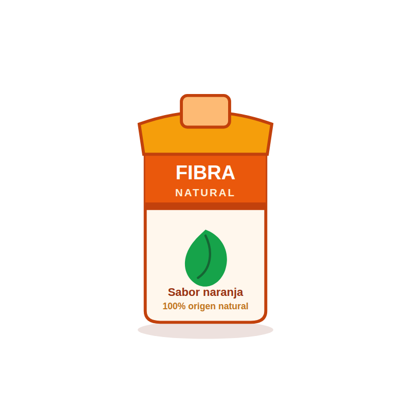 Metamucil Fibra Natural Sabor Naranja (174 g, 30 dosis)