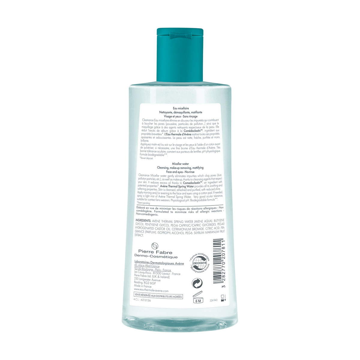AVENE CLEAN AGUA MIC 400 ML
