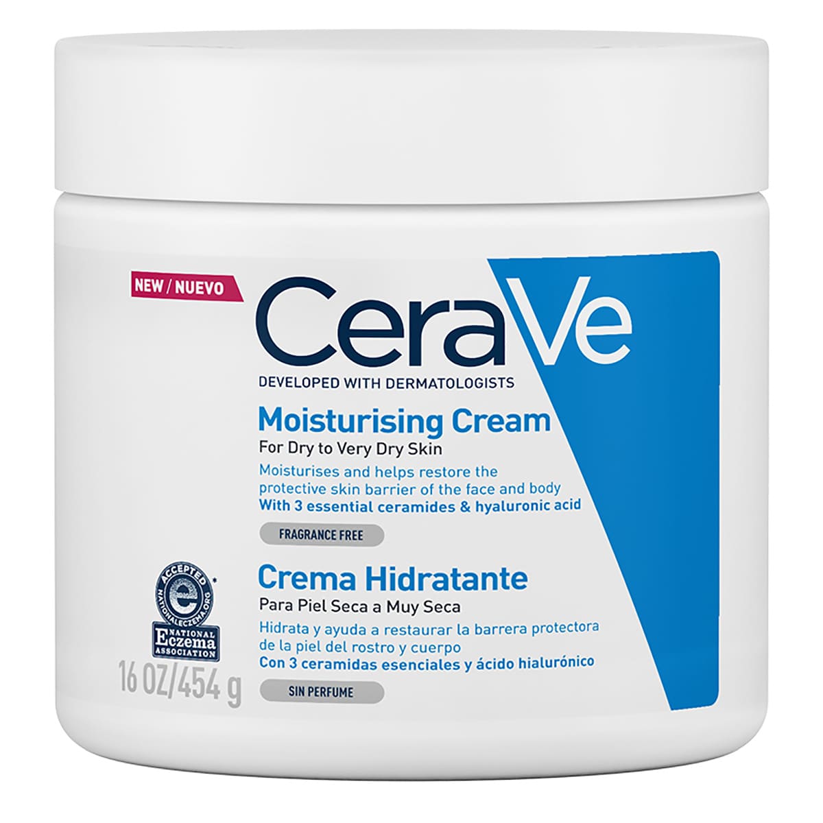 Crema Corporal Cerave Hidratante Seca 454 g