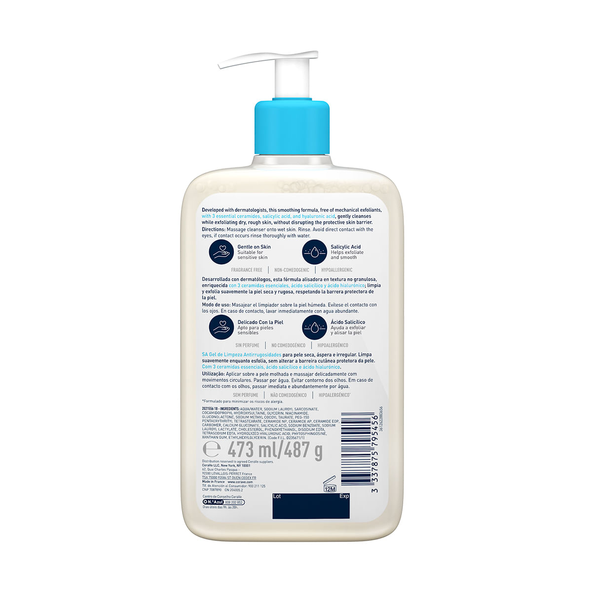 Lim Alisa Cerave Anti-Rugo 473ml