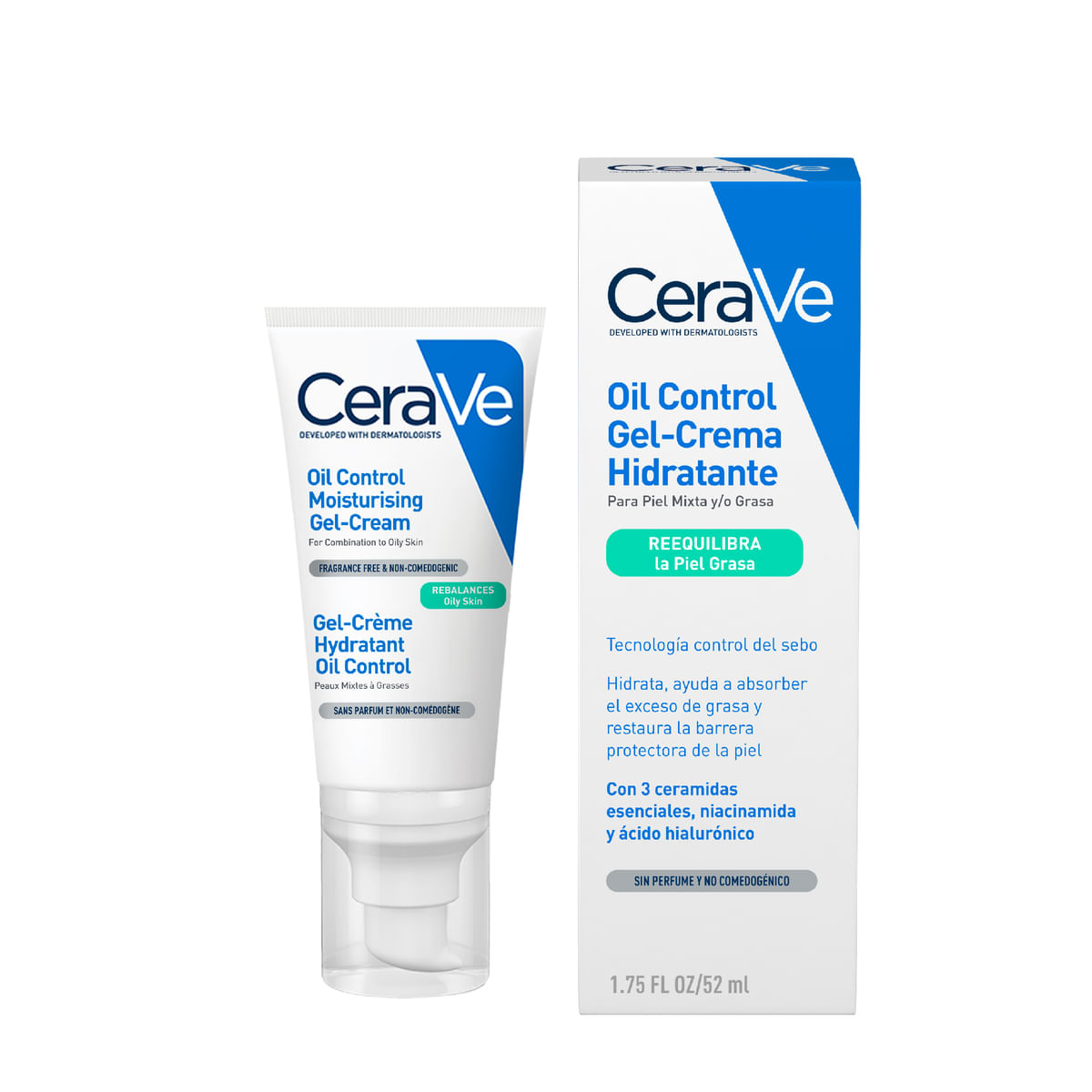 OIL CTRL GEL CERAVE CRA-HIDR 52ML