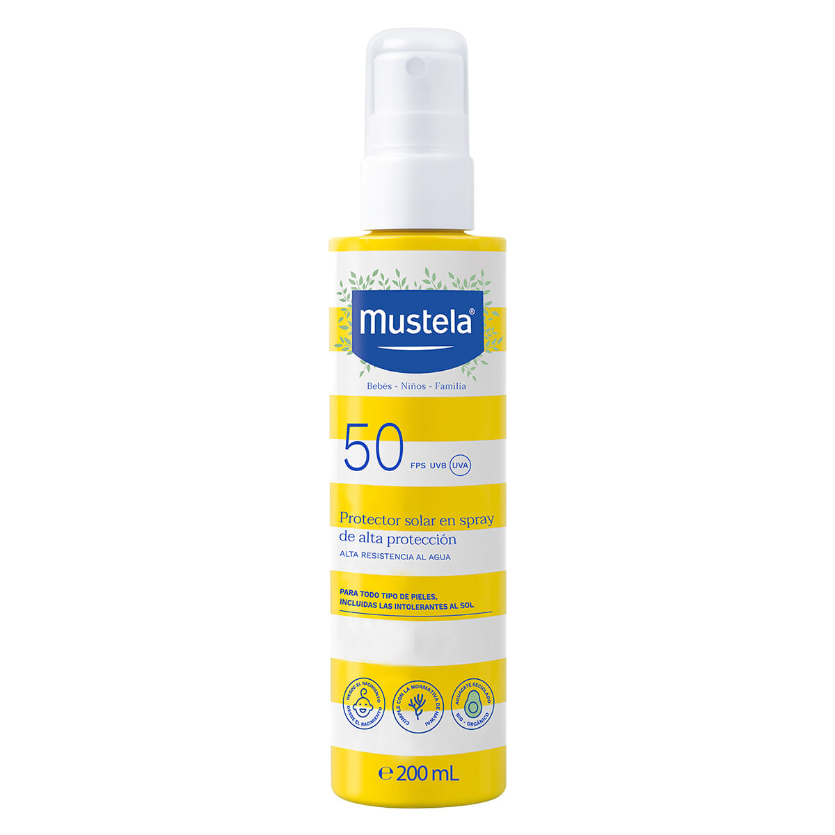 BLOQ MUSTELA BEBE-NIN-FA SPY200ML