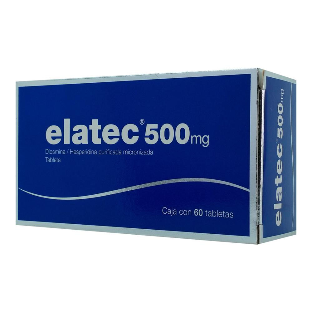 ELATEC 500MG 60 TAB