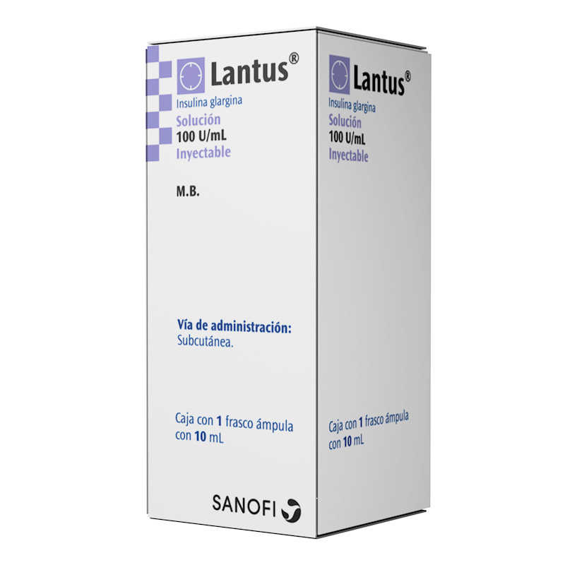 Lantus 100 UI 10 ml Frasco Ámpula