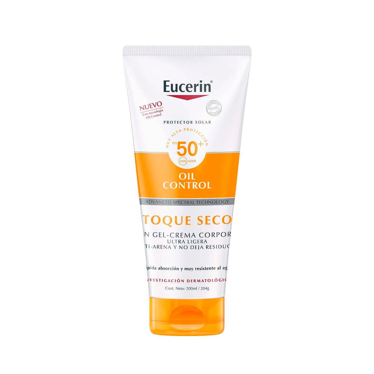 BLOQ EUCERIN OIL CONT FPS50 200ML