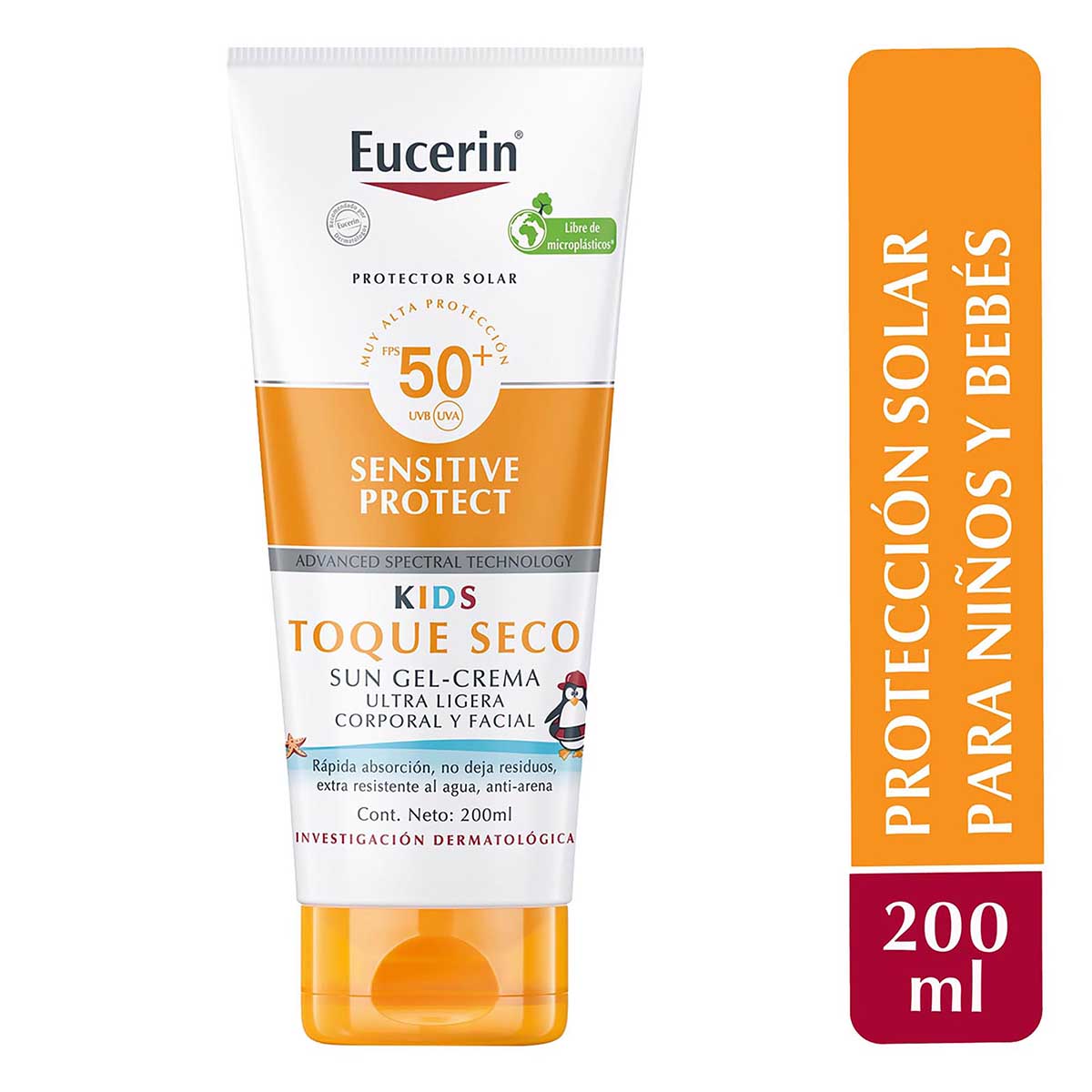 BLOQ EUCERIN T-SECO KIDS50 + 200ML