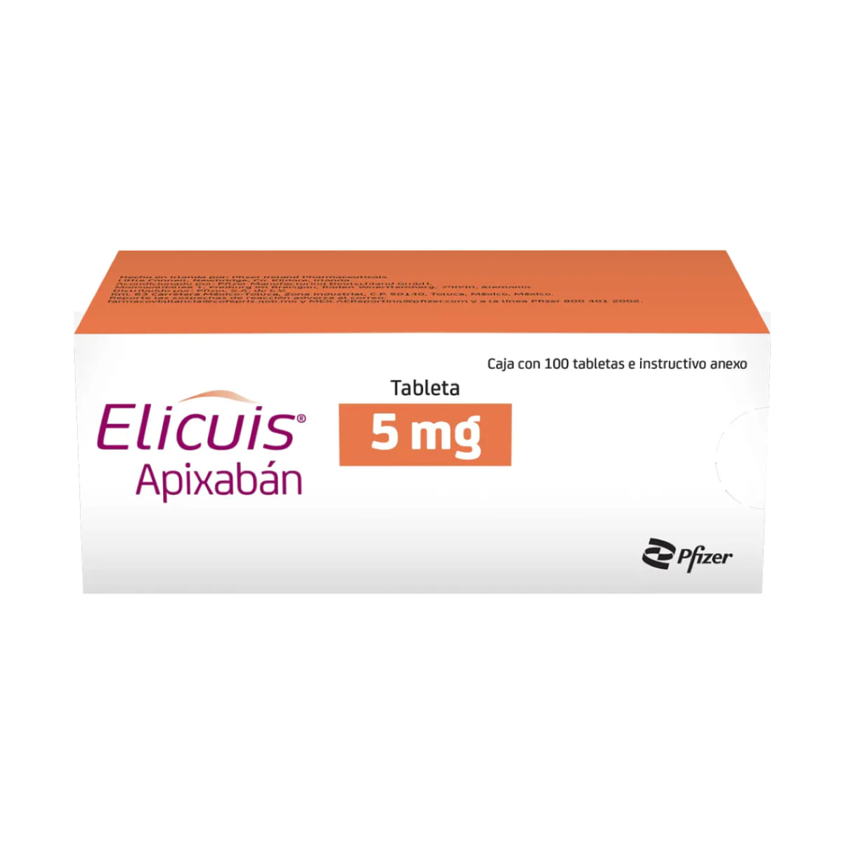ELICUIS 5 MG 100 TAB