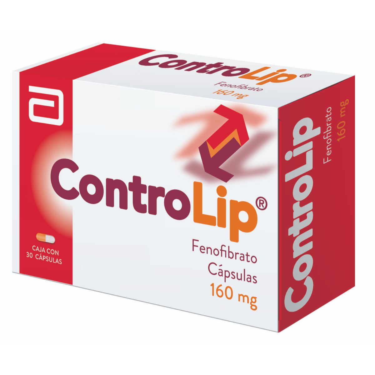 CONTROLIP 160 MG 30 CAPS