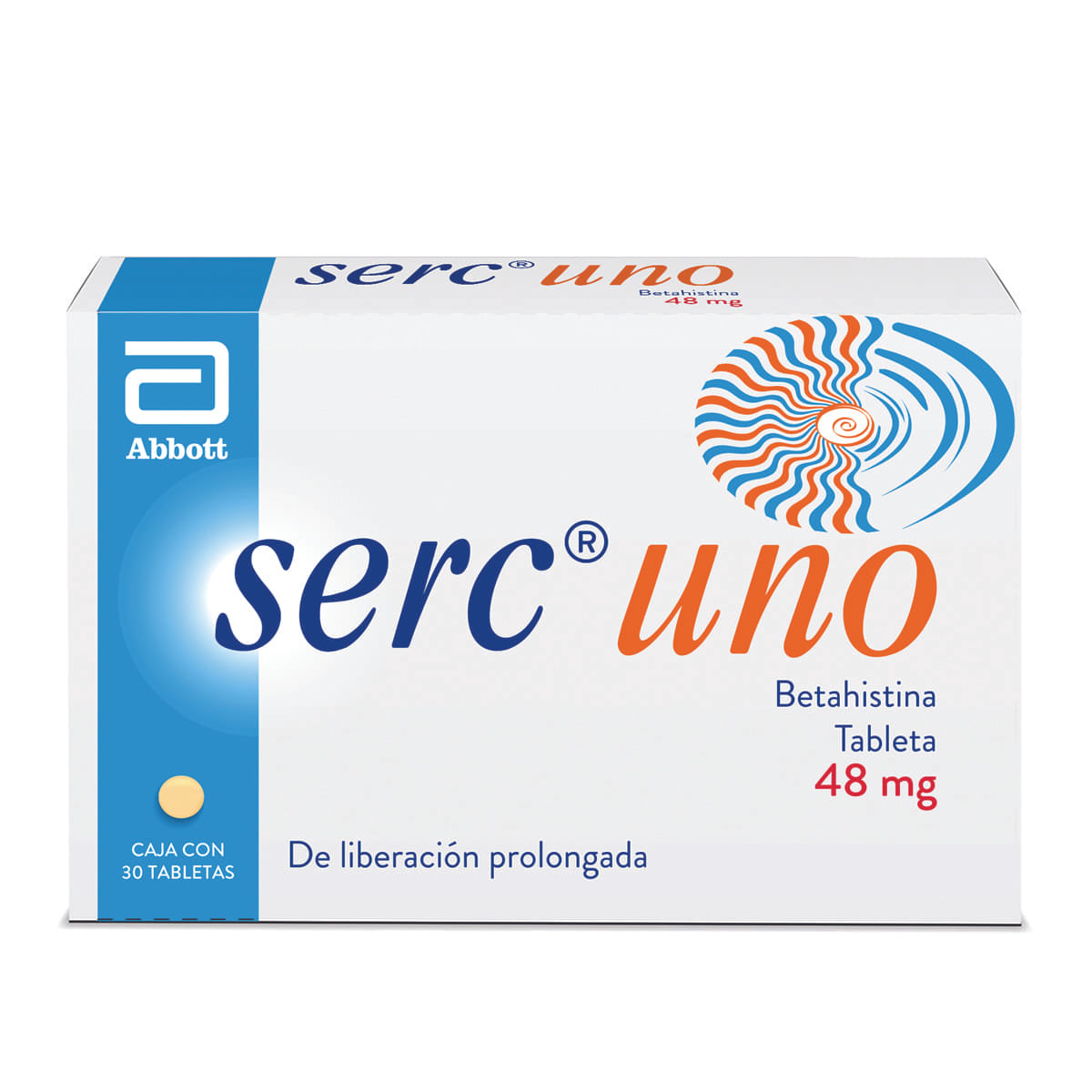SERC UNO 48 MG 30 TAB LP