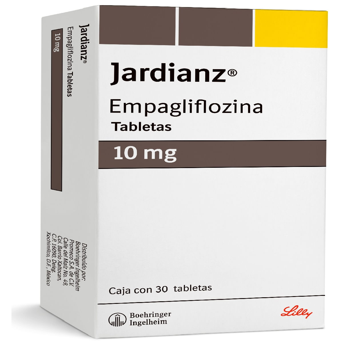 JARDIANZ 10 MG 30 TAB REC