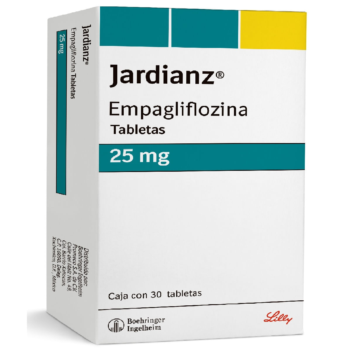 JARDIANZ 25 MG 30 TAB REC