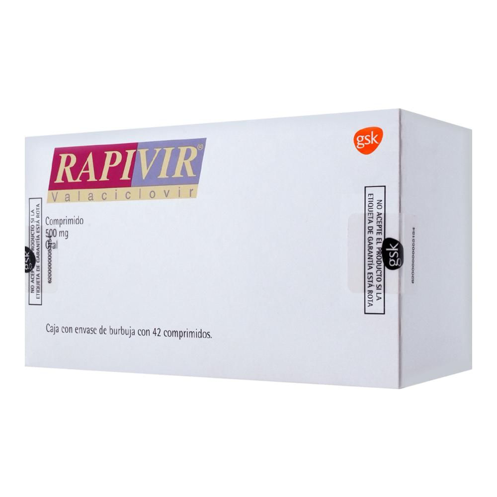 Rapivir 500 mg 42 Tabletas