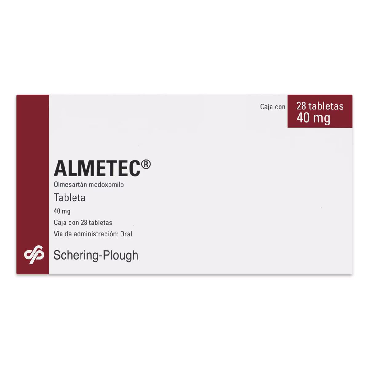 ALMETEC 40 MG 28 TAB