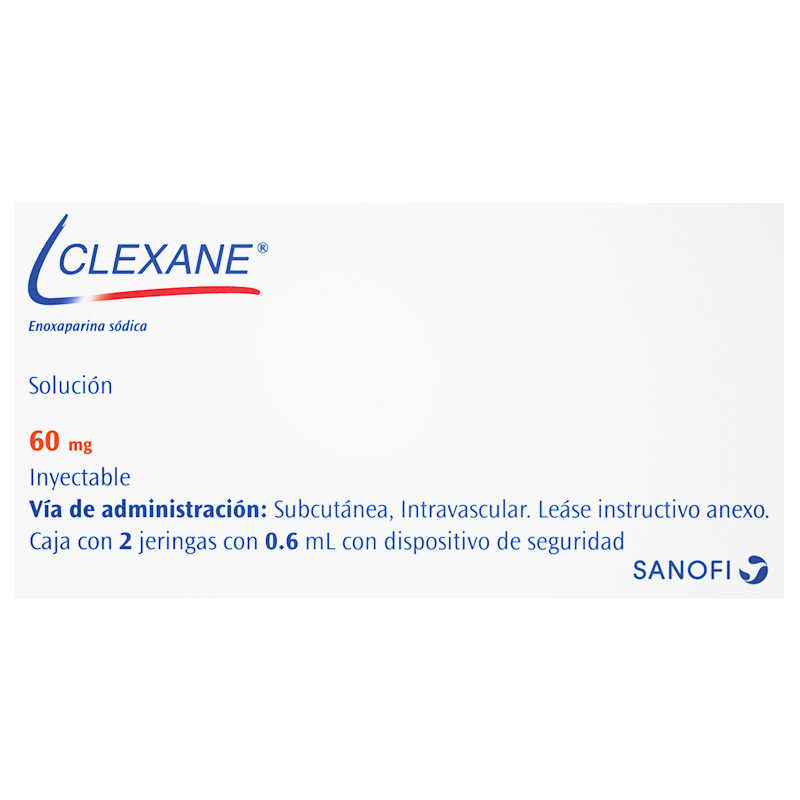 CLEXANE 60MG SOL INY 2X0.6ML JGAS