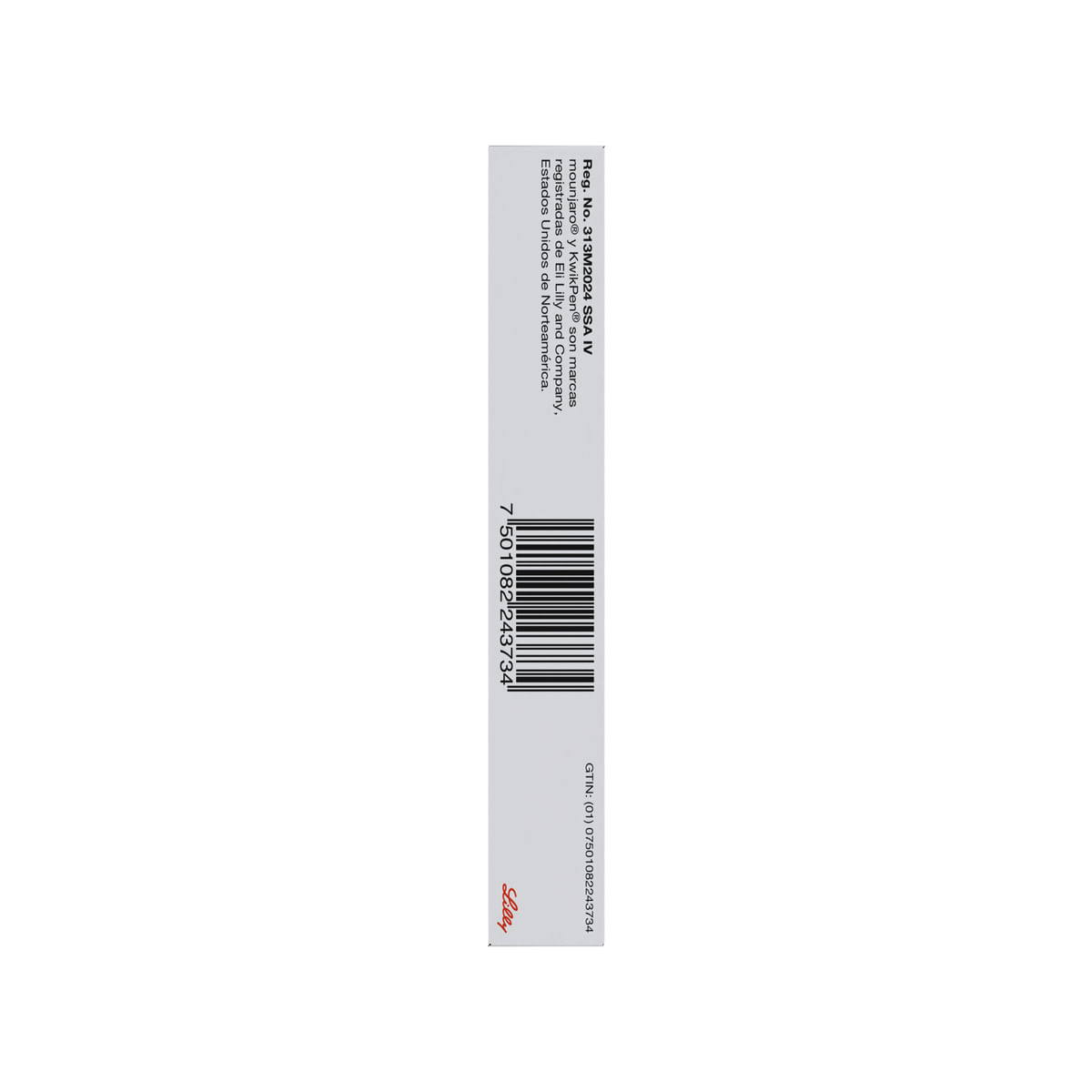 Mounjaro Lilly Caja Con 1 Pluma precargada KwikPen De 7.5 mg/0.6 ml