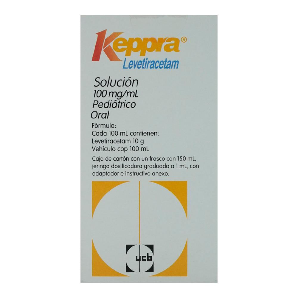 Keppra 100 Mg/Ml Solución 150 Ml