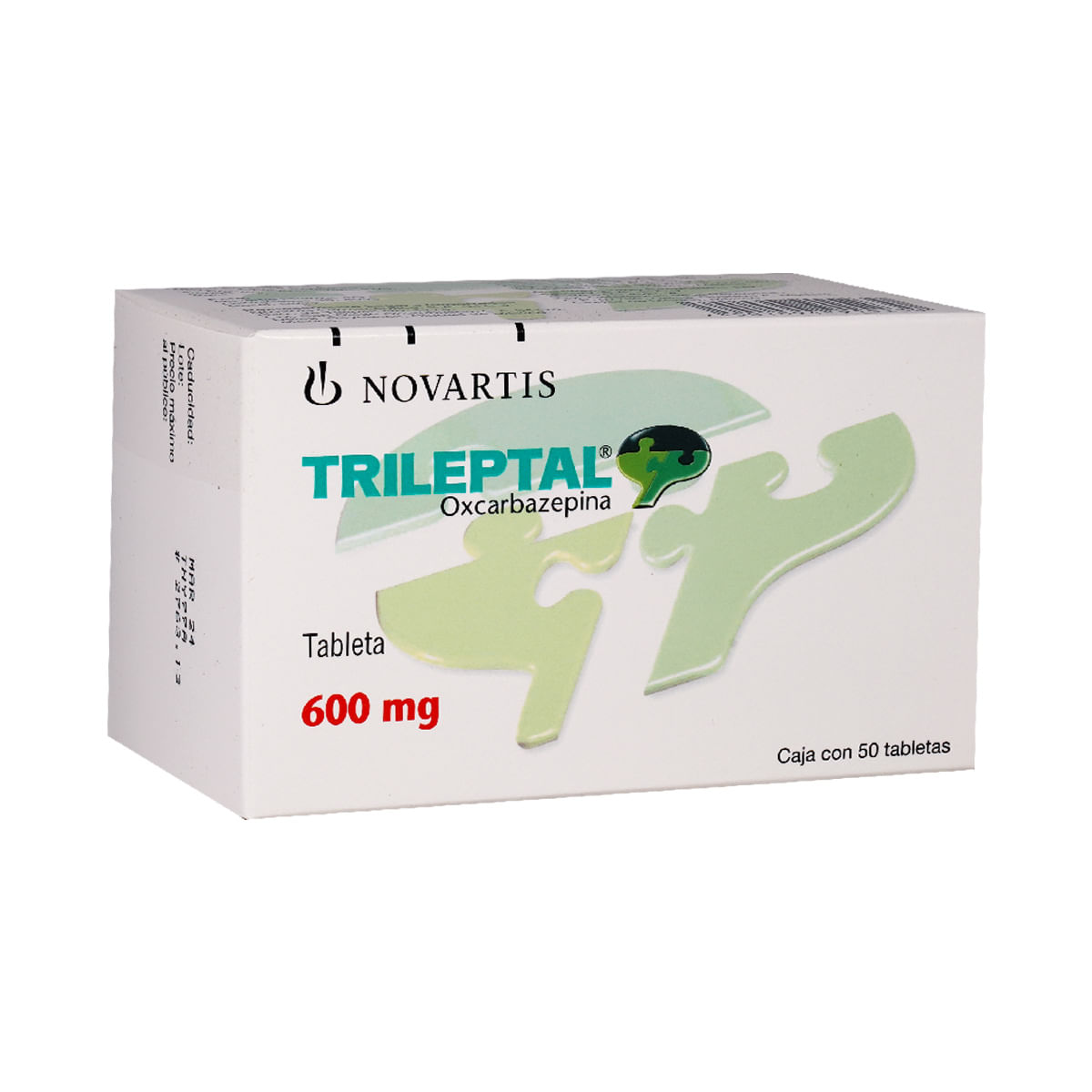 TRILEPTAL 600 MG GRAG 50