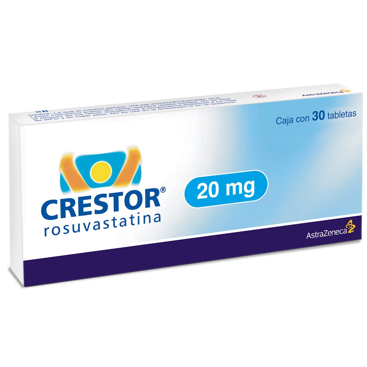 CRESTOR 20 MG 30 TAB