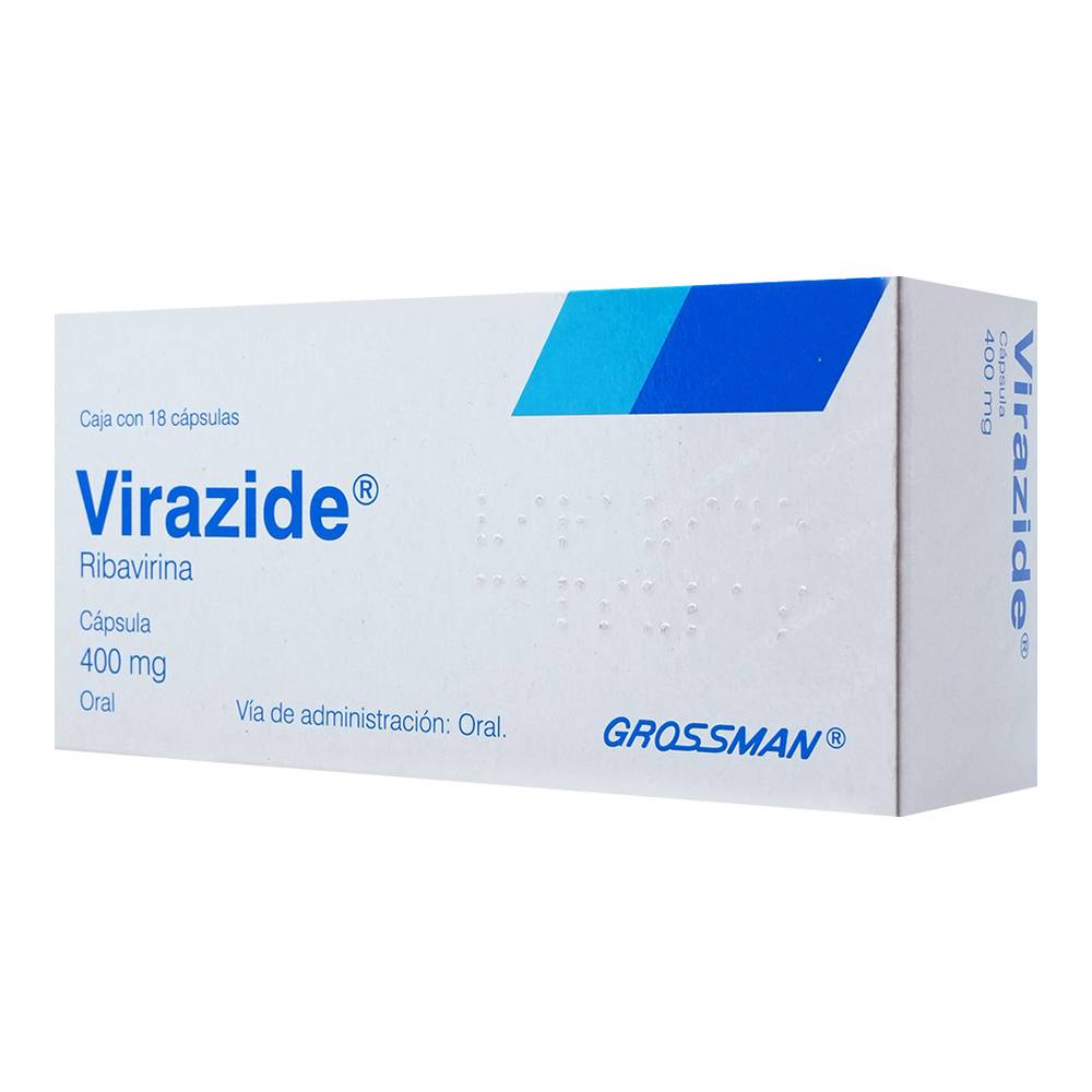 VIRAZIDE 400 MG 18 CAPS