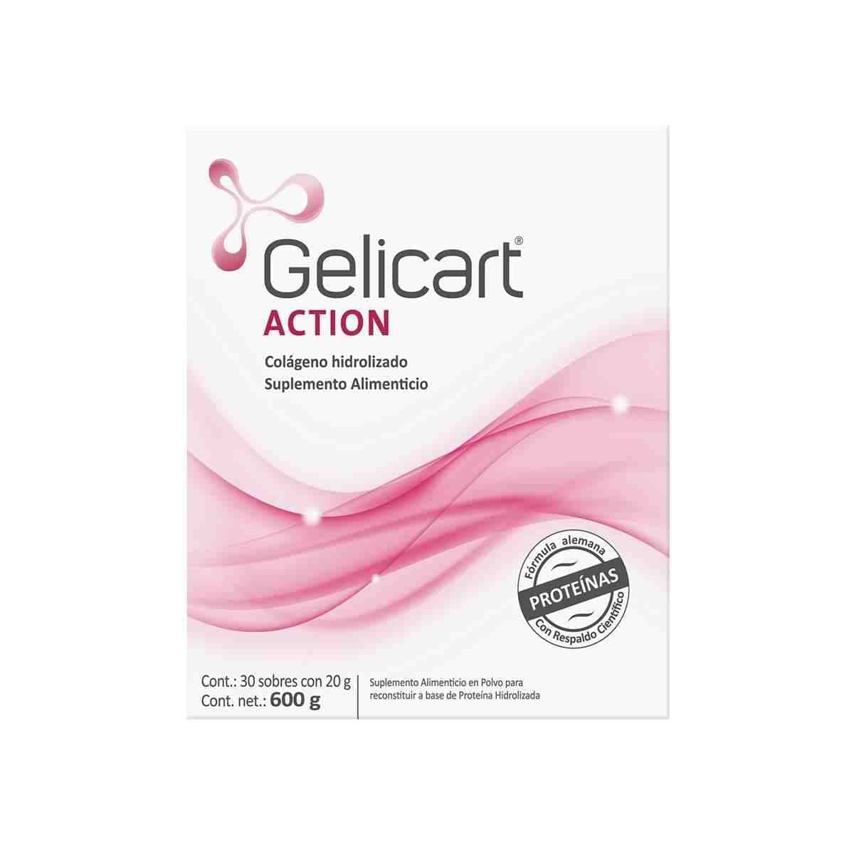 Gelicart Sanofi Action Suplemento Alimenticio Caja Con 30 Sobres