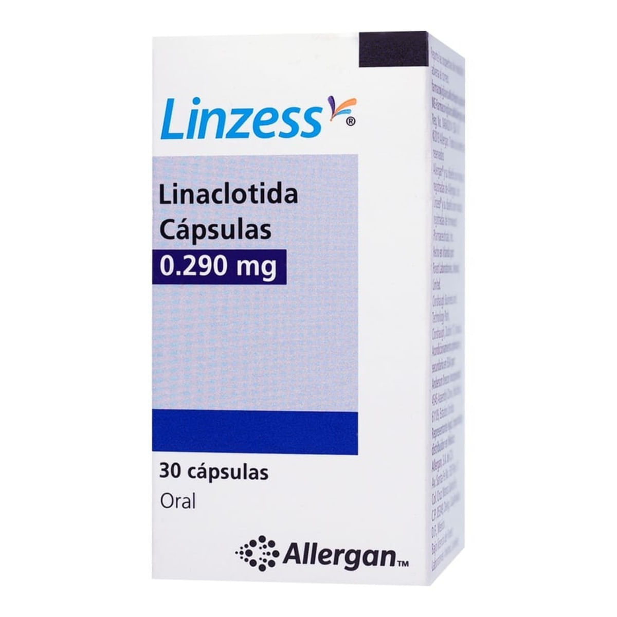 Linzess 0.29 mg Cápsulas 30