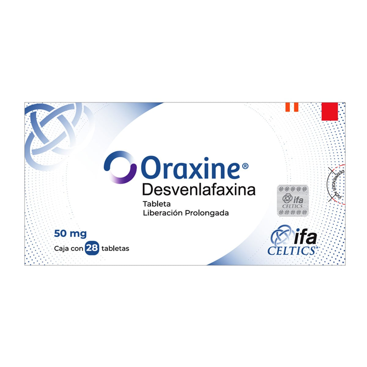 Oraxine LP 50 mg 28 Tabletas