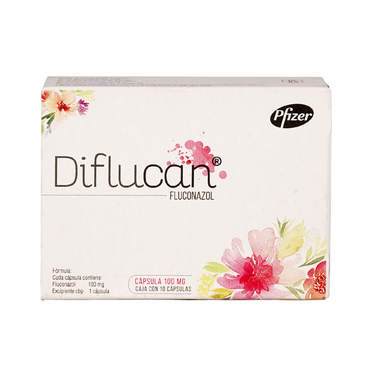 DIFLUCAN 100 MG 10 CAPS