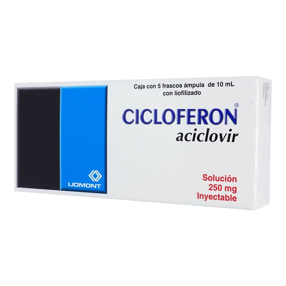 CICLOFERON INFUSION 250MGFA5X10ML