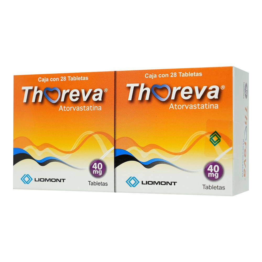 THOREVA 40 MG 56 TAB