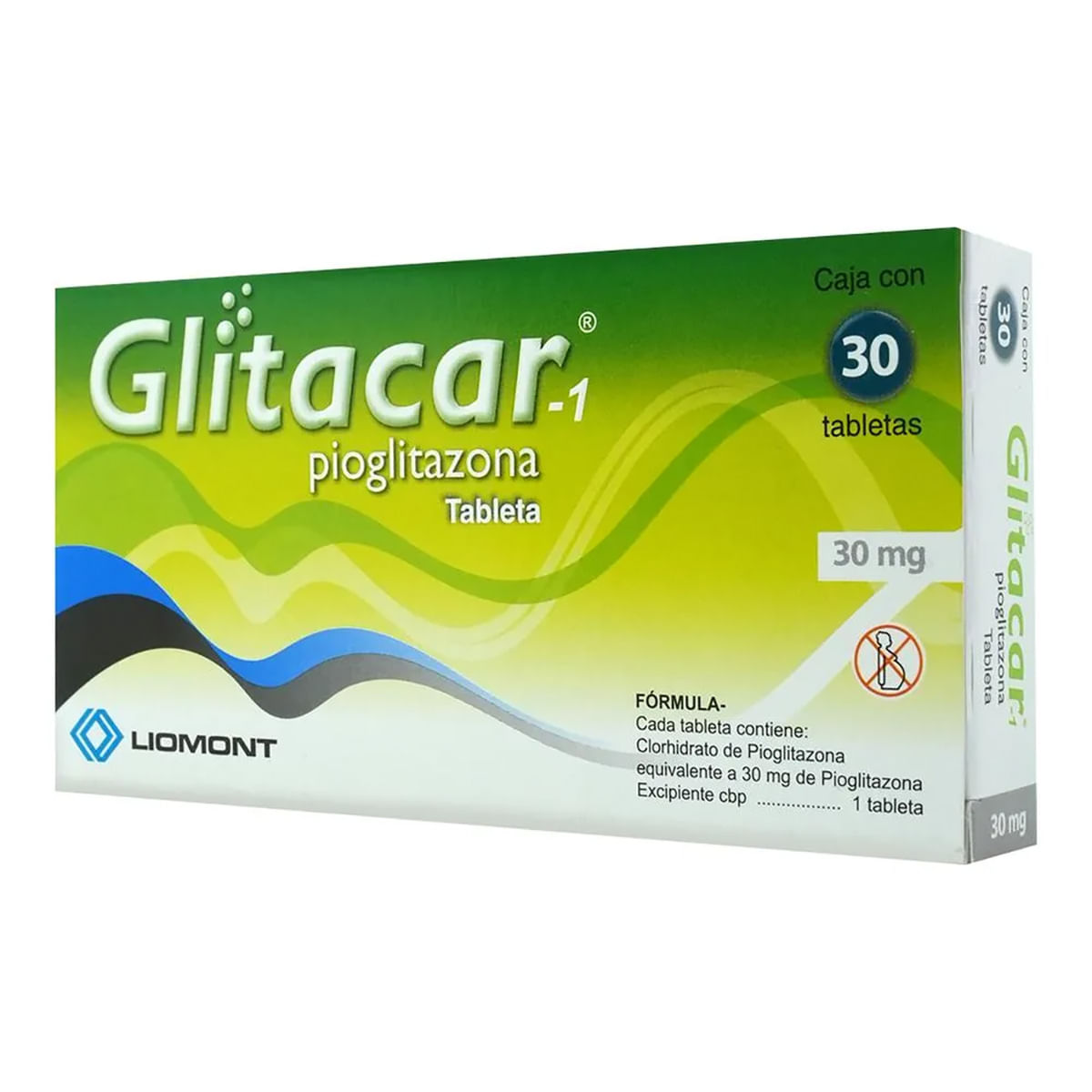 GLITACAR-1 30 MG 30 TAB