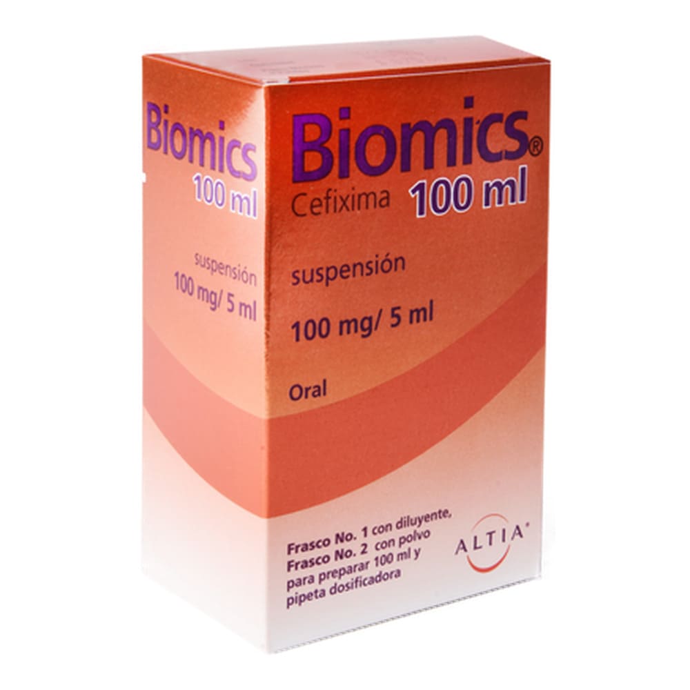 Biomics 100 Mg/5 Ml Suspensión Polvo 100 Ml
