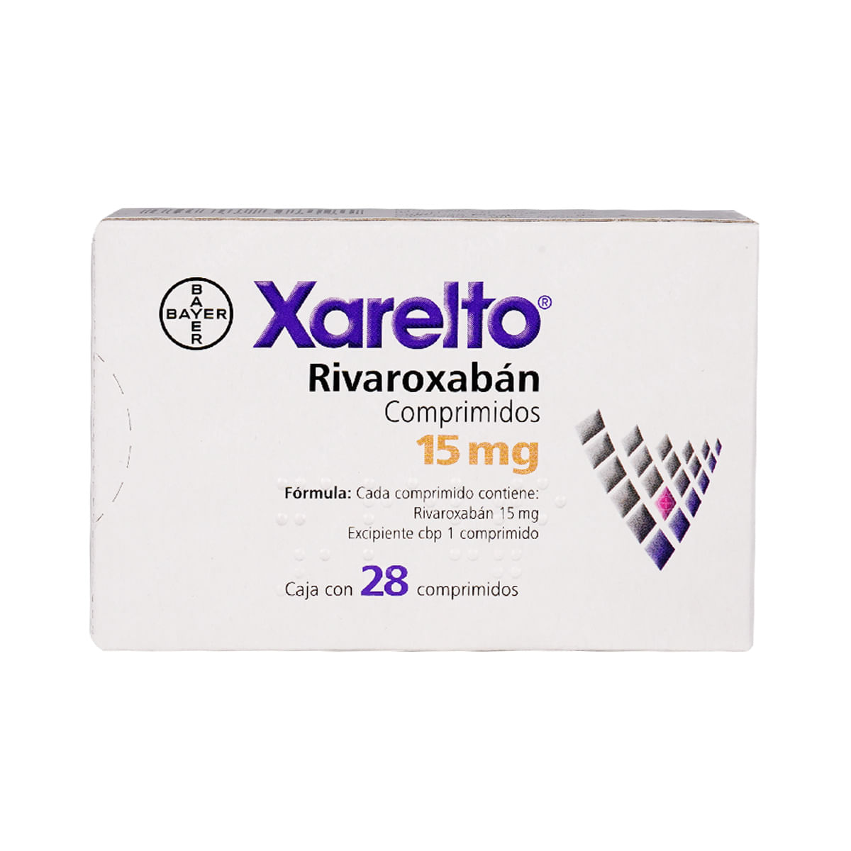 XARELTO 15 MG 28 CPR