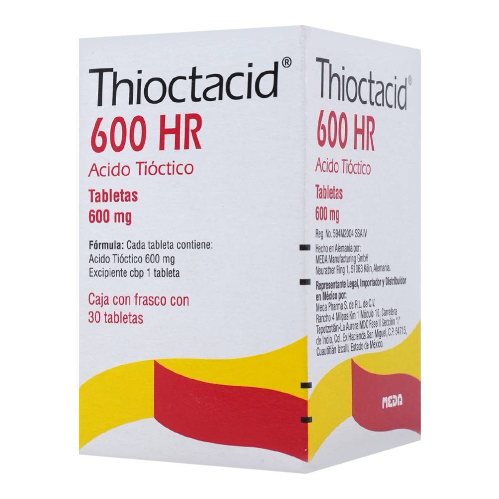 THIOCTACID 600HR 600MG 30 TAB