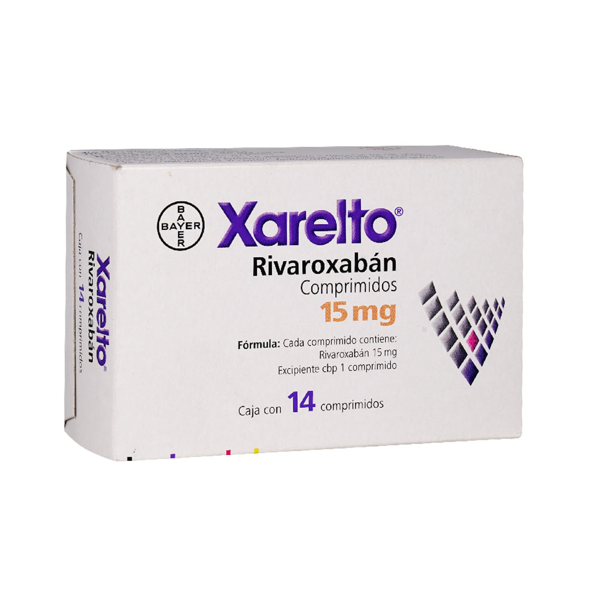 XARELTO 15 MG 14 CPR