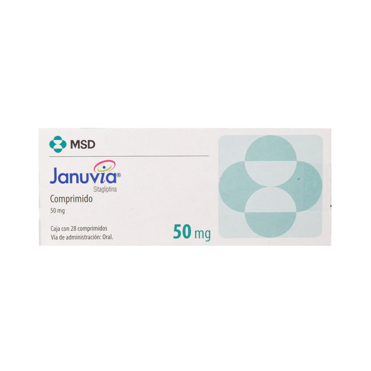 JANUVIA 50 MG 28 CPR-REC