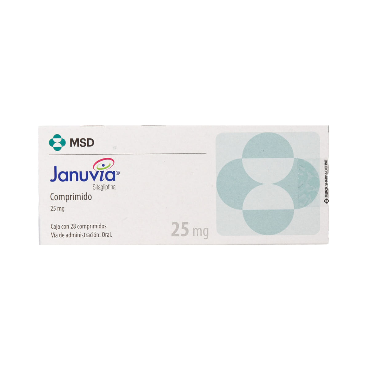 Januvia 25 Mg Recubiertos 28 Comprimidos