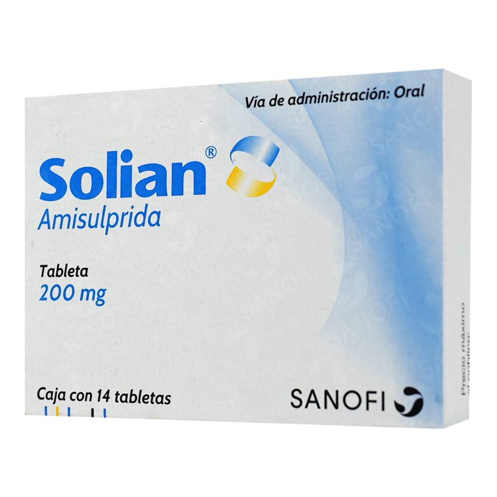 SOLIAN 200 MG TAB 14