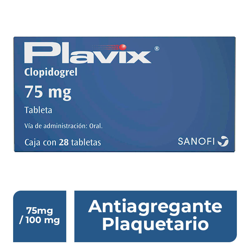 PLAVIX 75 MG 28 TAB
