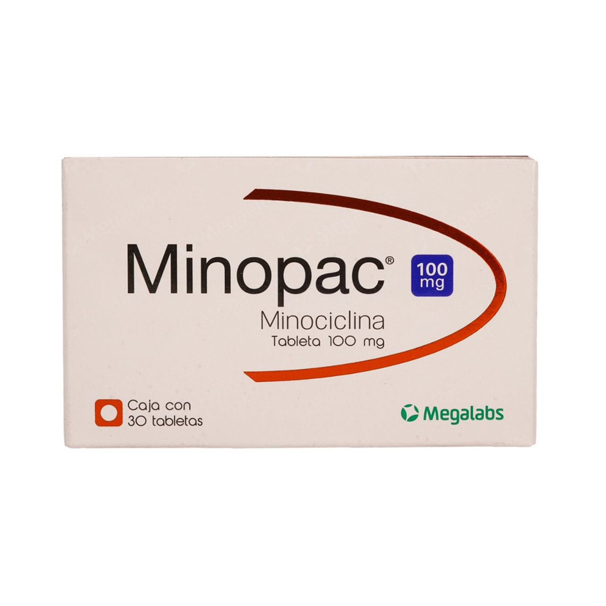 MINOPAC 100 MG 30 TAB