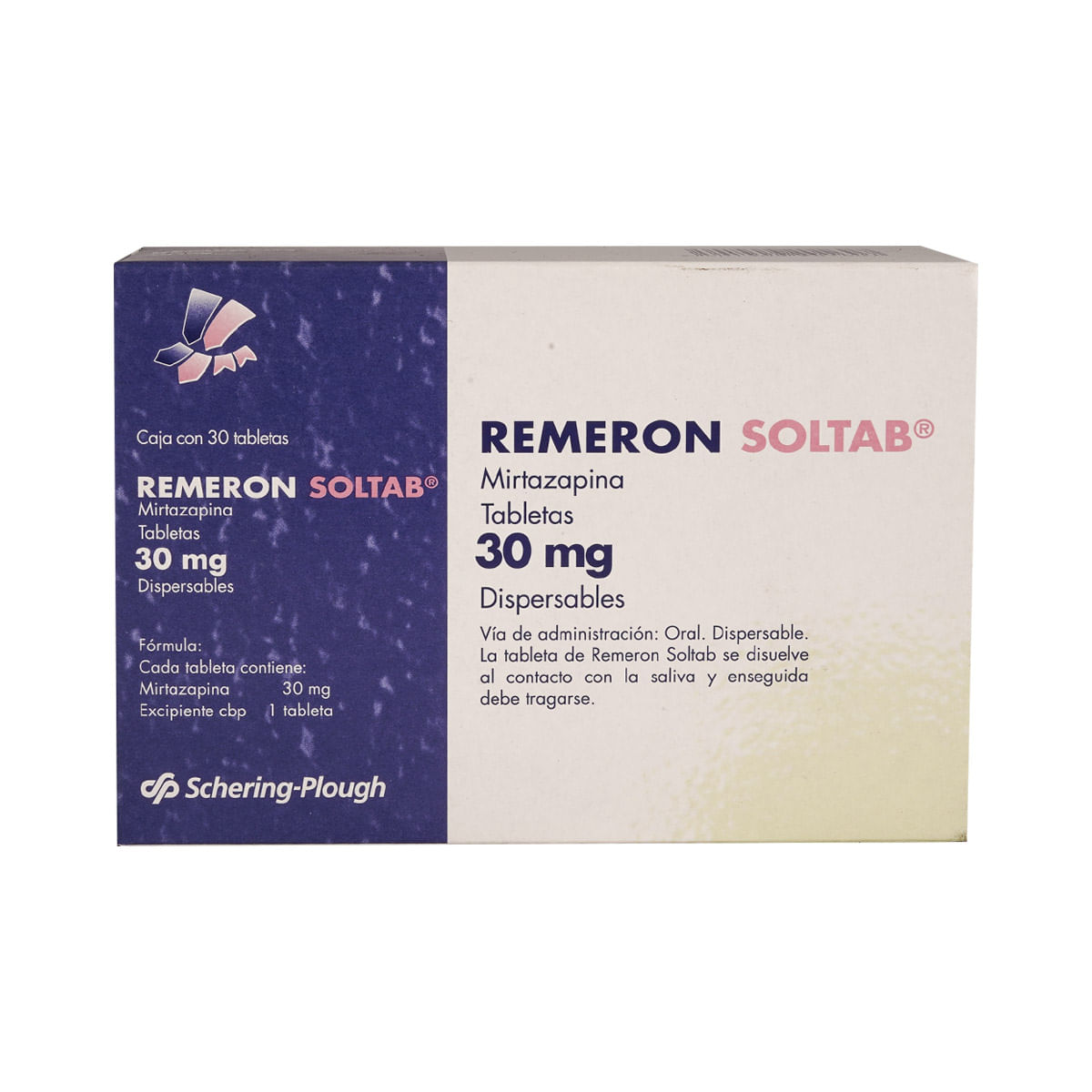 REMERON SOL TAB 30 MG 30 TAB
