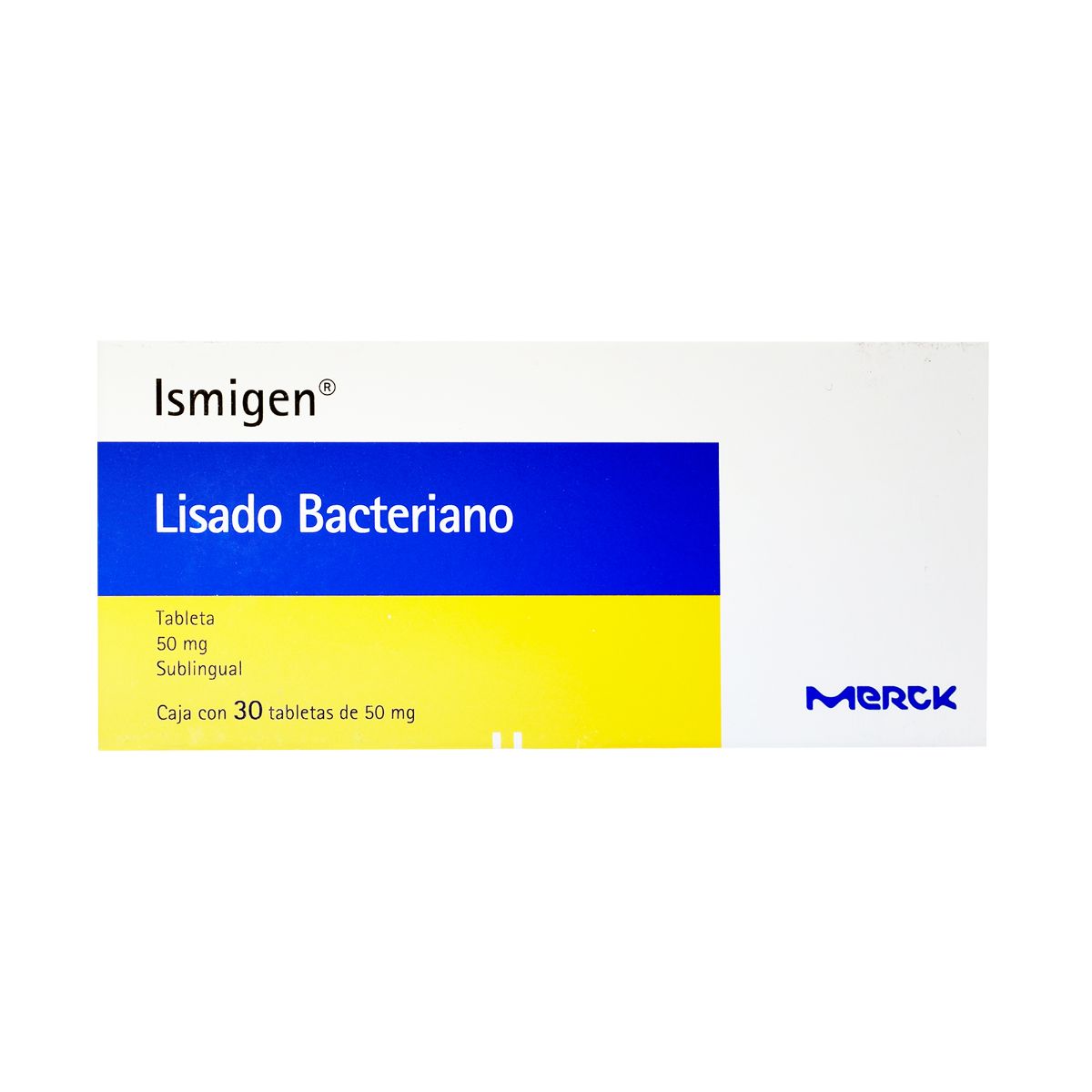 ISMIGEN 50 MG 30 TAB SUBLING