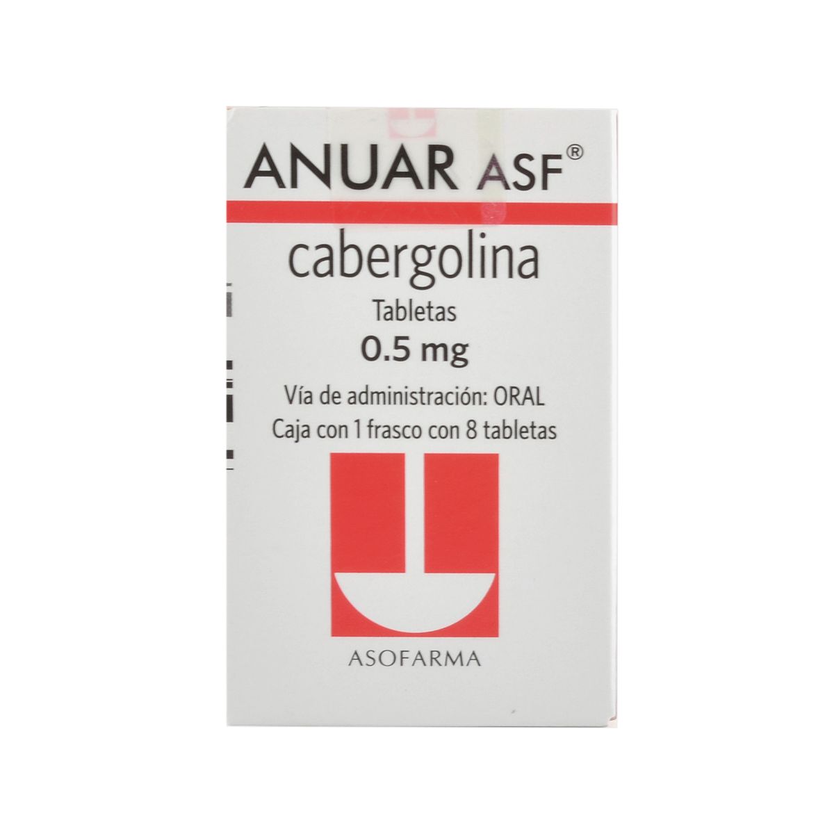 ANUAR ASF 0.5 MG 8 CPR