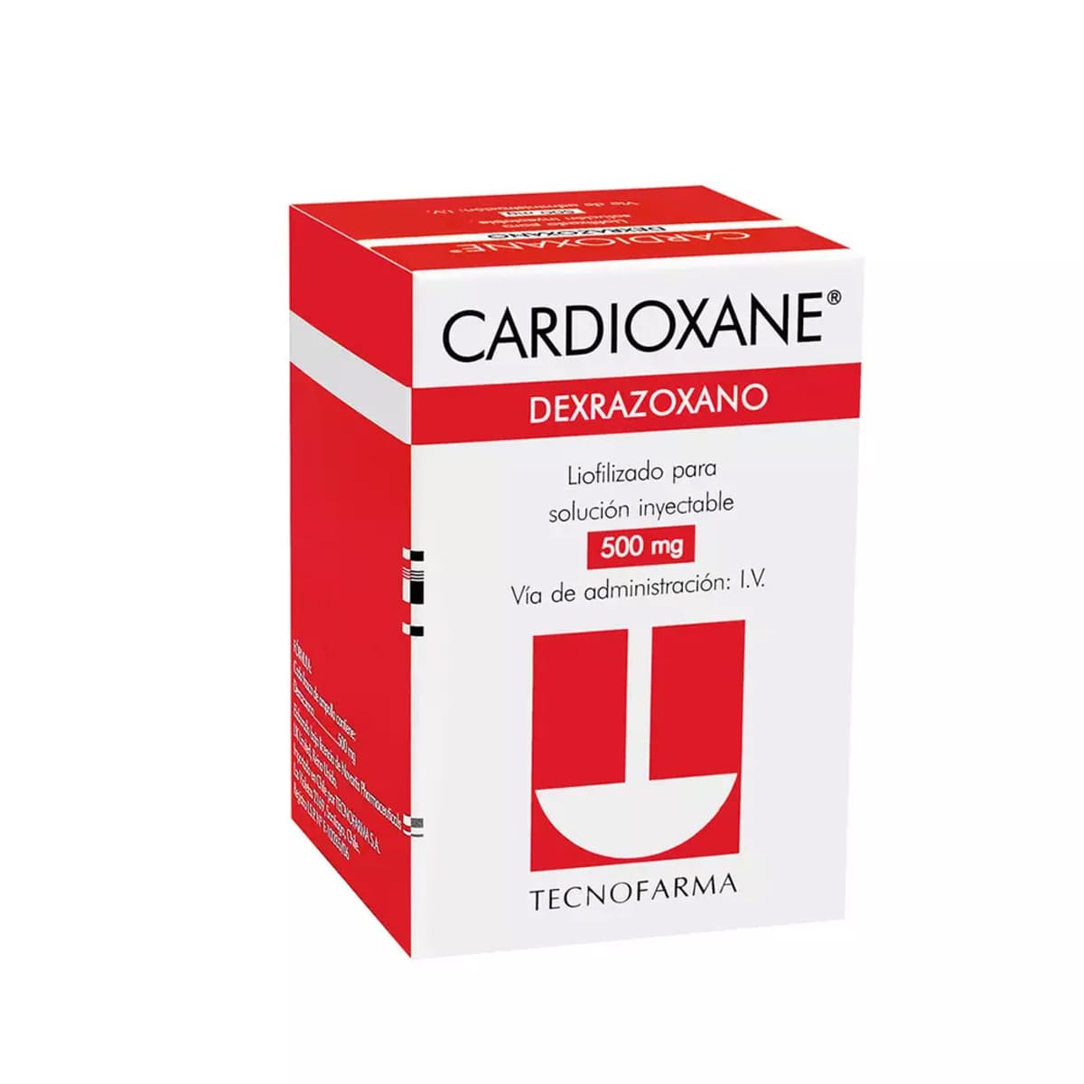 CARDIOXANE 500 MG SOL INY 1 FA