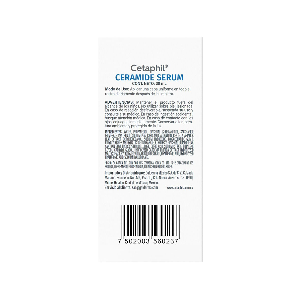 Cetaphil Serum Ceramidas 30 mL