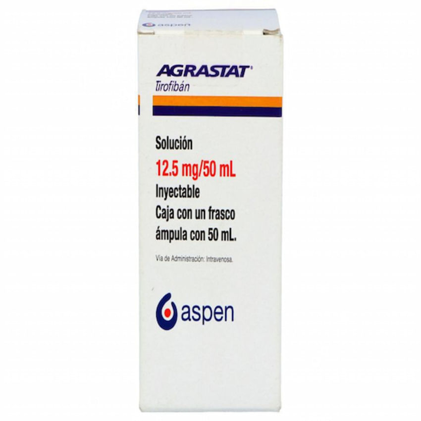 AGRASTAT 12.5MG FA 50 ML