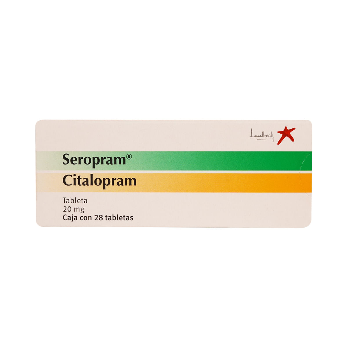 SEROPRAM 20 MG 28 TAB