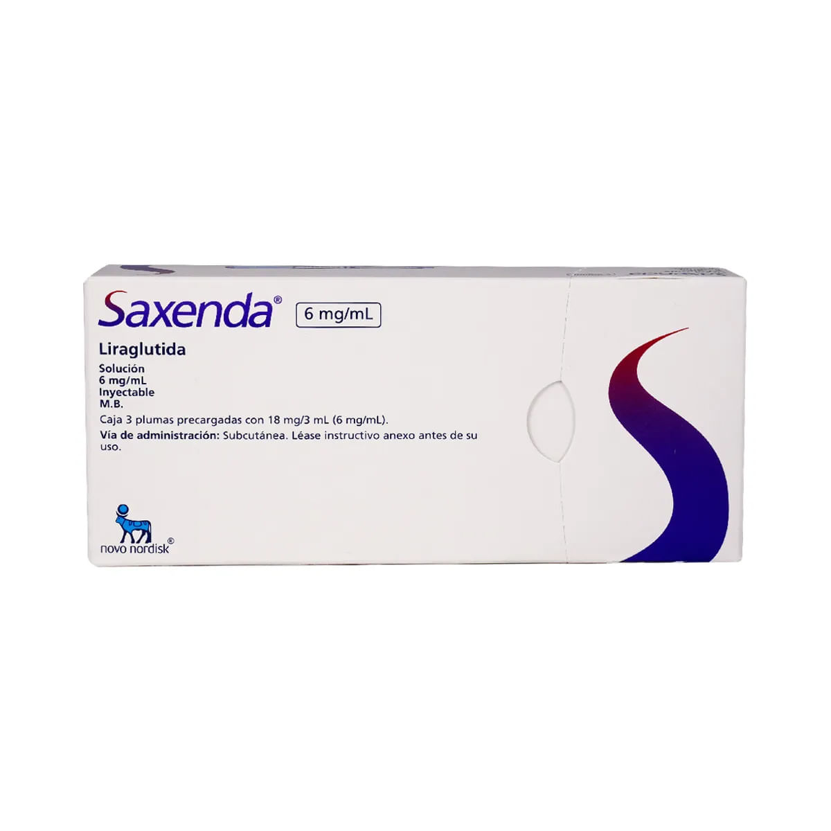 Saxenda 6 Mg/Ml Solución Inyectable 3 Plumas 3 Ml