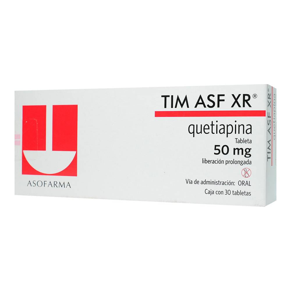 TIM ASF XR 50 MG 30 TAB