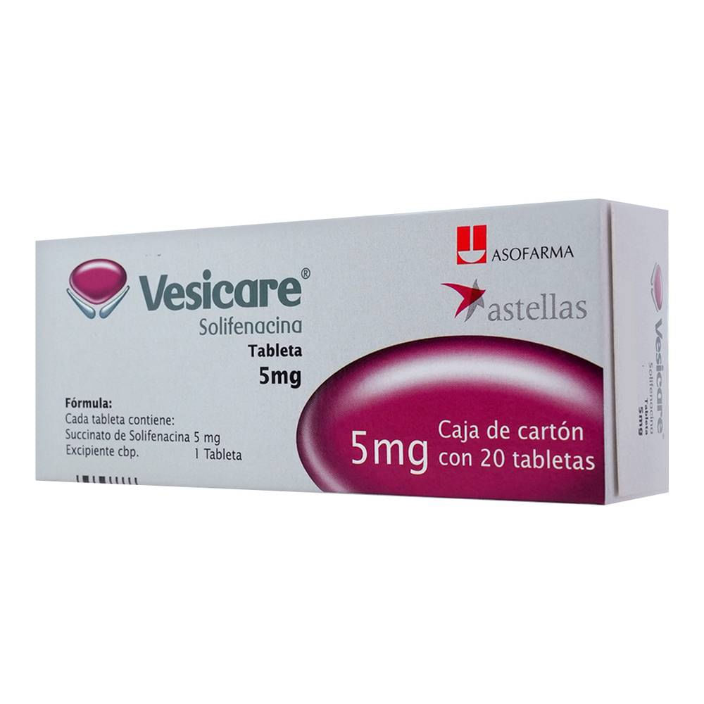 VESICARE 5MG TAB RECUB 20