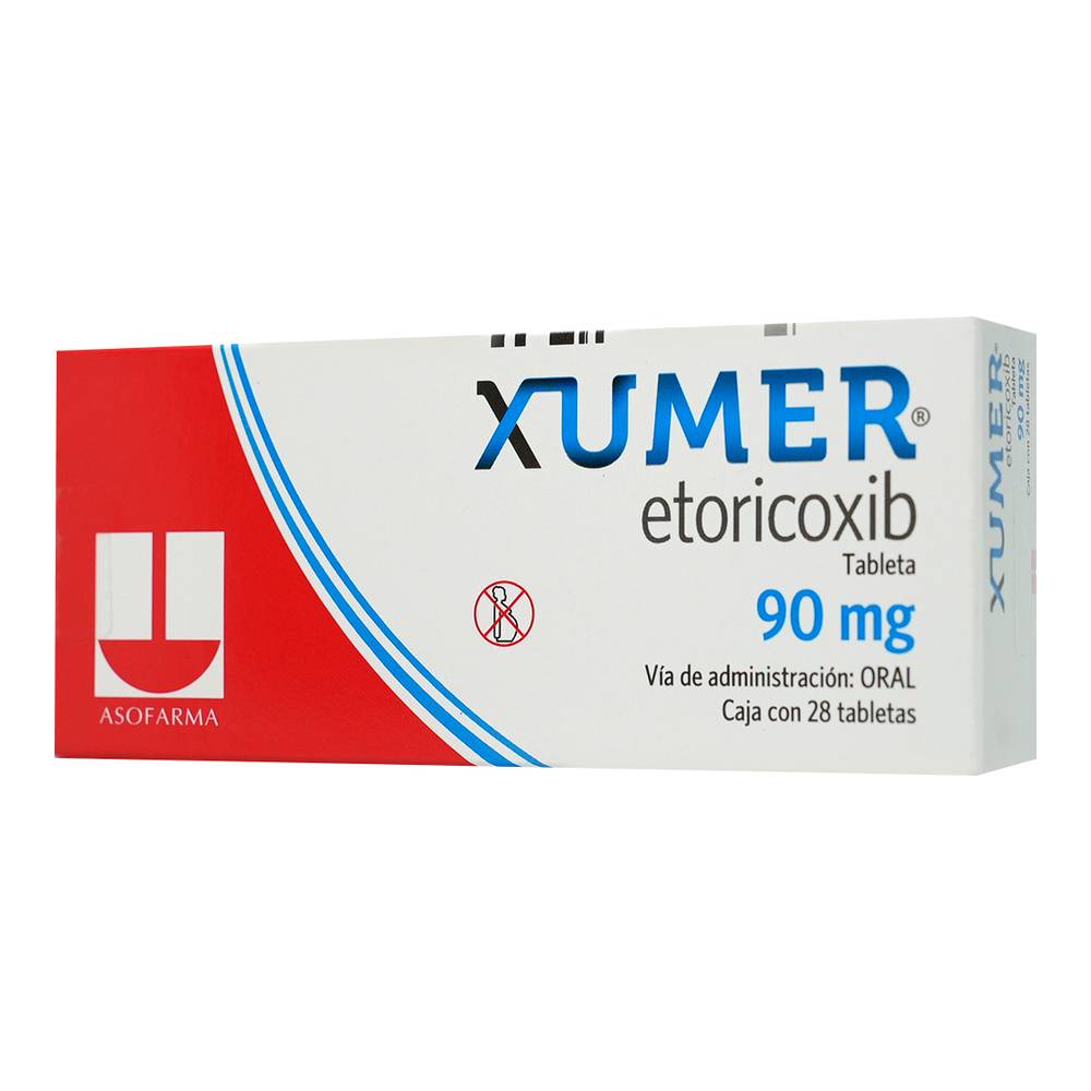 XUMER 90 MG 28 TAB